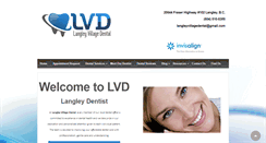 Desktop Screenshot of langleydentalsurgeon.com