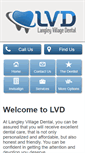 Mobile Screenshot of langleydentalsurgeon.com